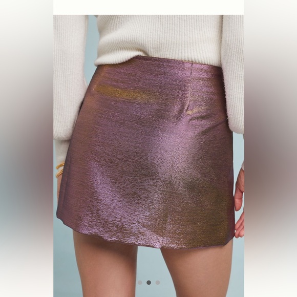 Corey Lynn Calter Shine Mini Skirt - Picture 3 of 9